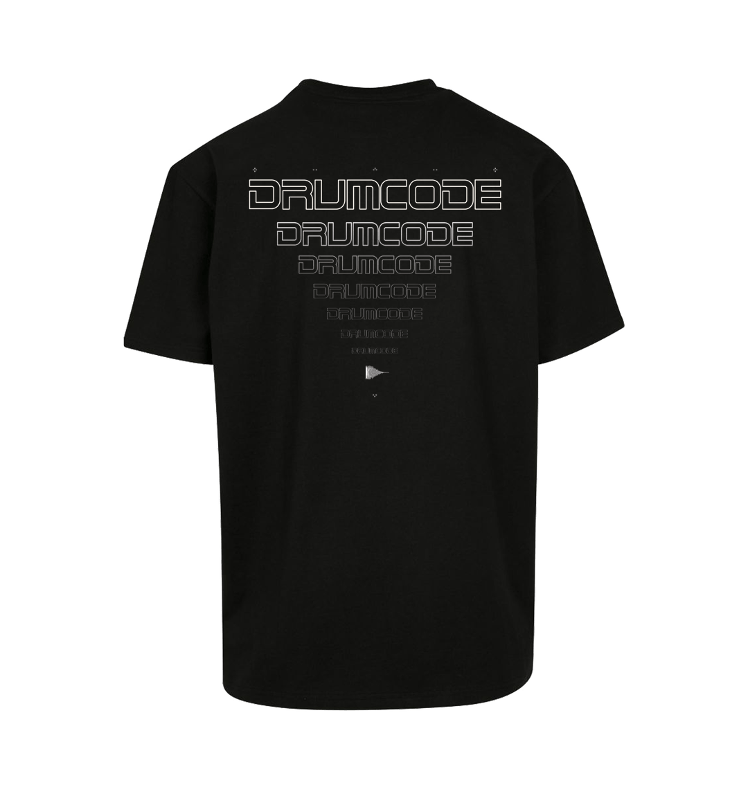 Black Printed T-shirt Back