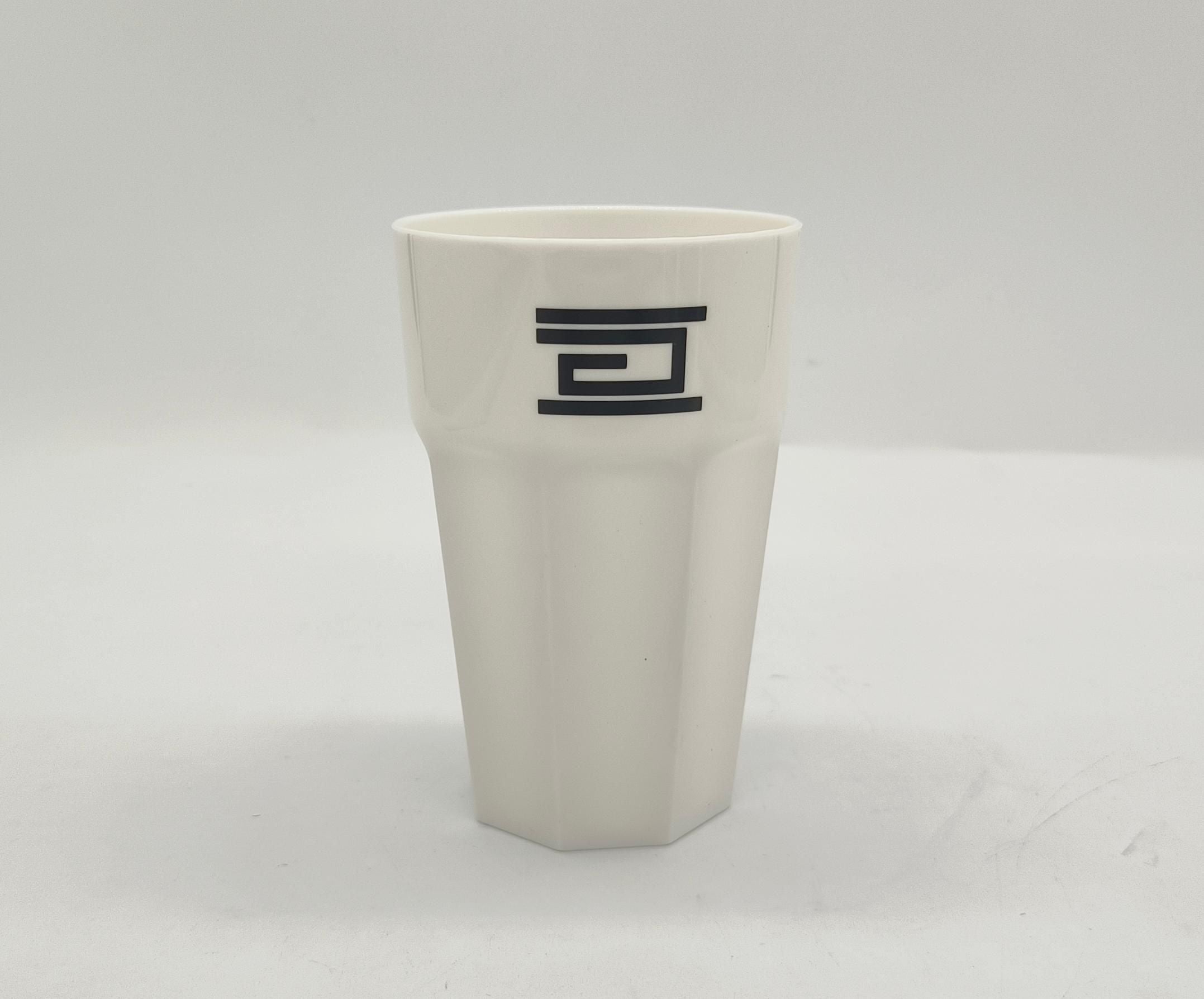 White Drinkware Front