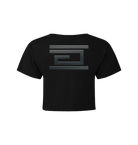 Black Printed T-shirt Back