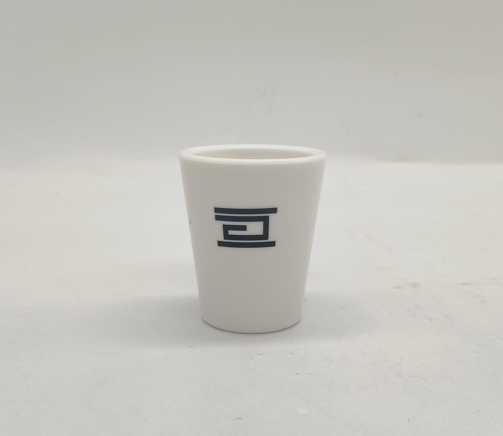 White Drinkware Front