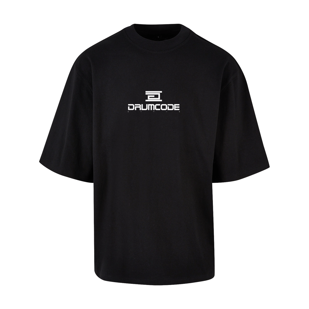 Black Printed T-shirt Front