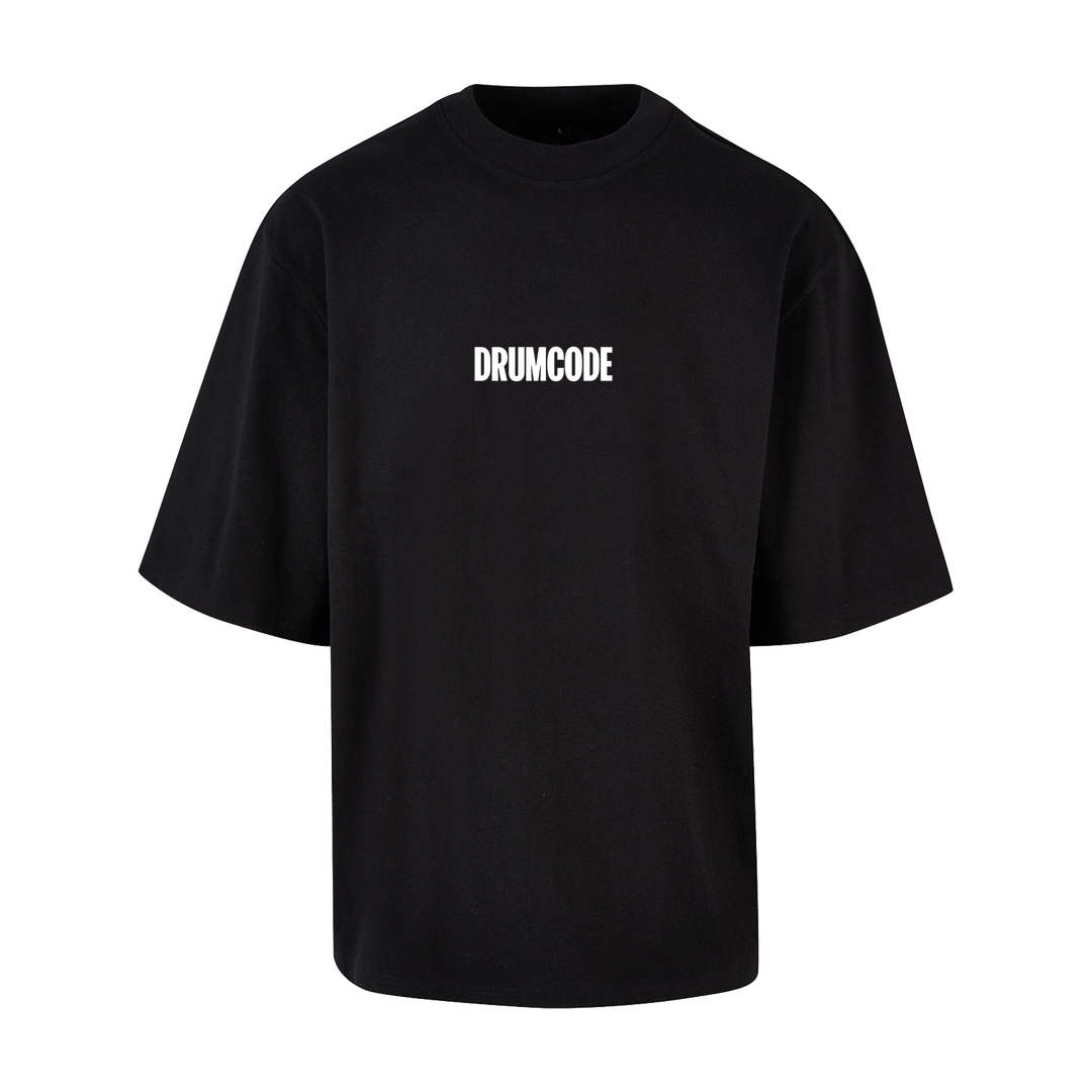 Black Printed T-shirt Front