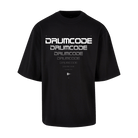 Black Printed T-shirt Front