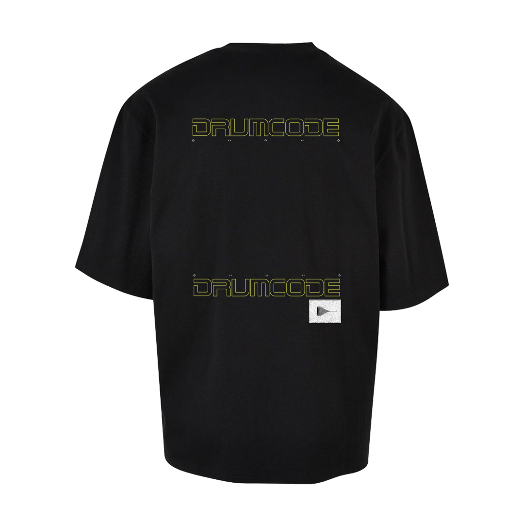 Black Printed T-shirt Back