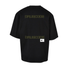 Black Printed T-shirt Back