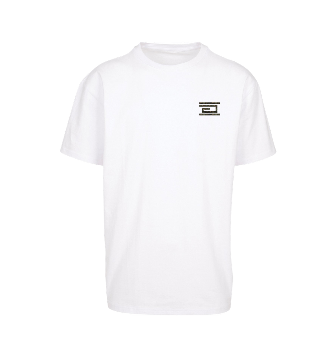 White Printed T-shirt Front