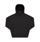 Black Printed Hoody Front