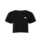 Black Printed T-shirt Front