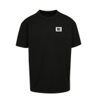 Black Printed T-shirt Front