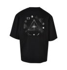 Black Printed T-shirt Back