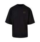 Black Printed T-shirt Front