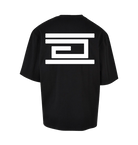Black Printed T-shirt Back
