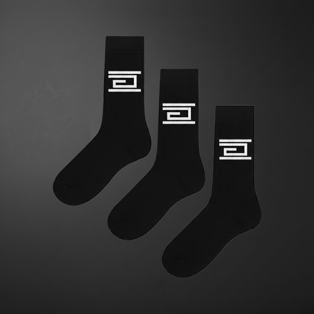 Black Socks Front
