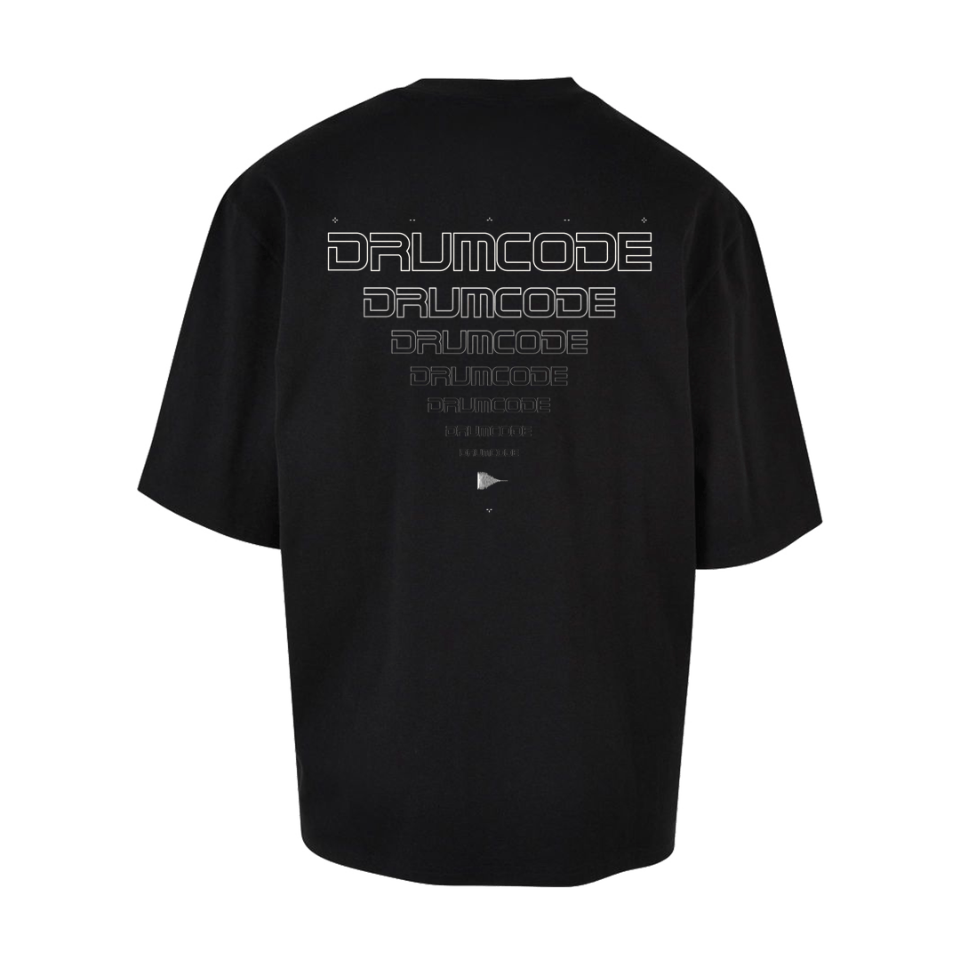 Black Printed T-shirt Back