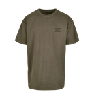 Olive Printed T-shirt Front