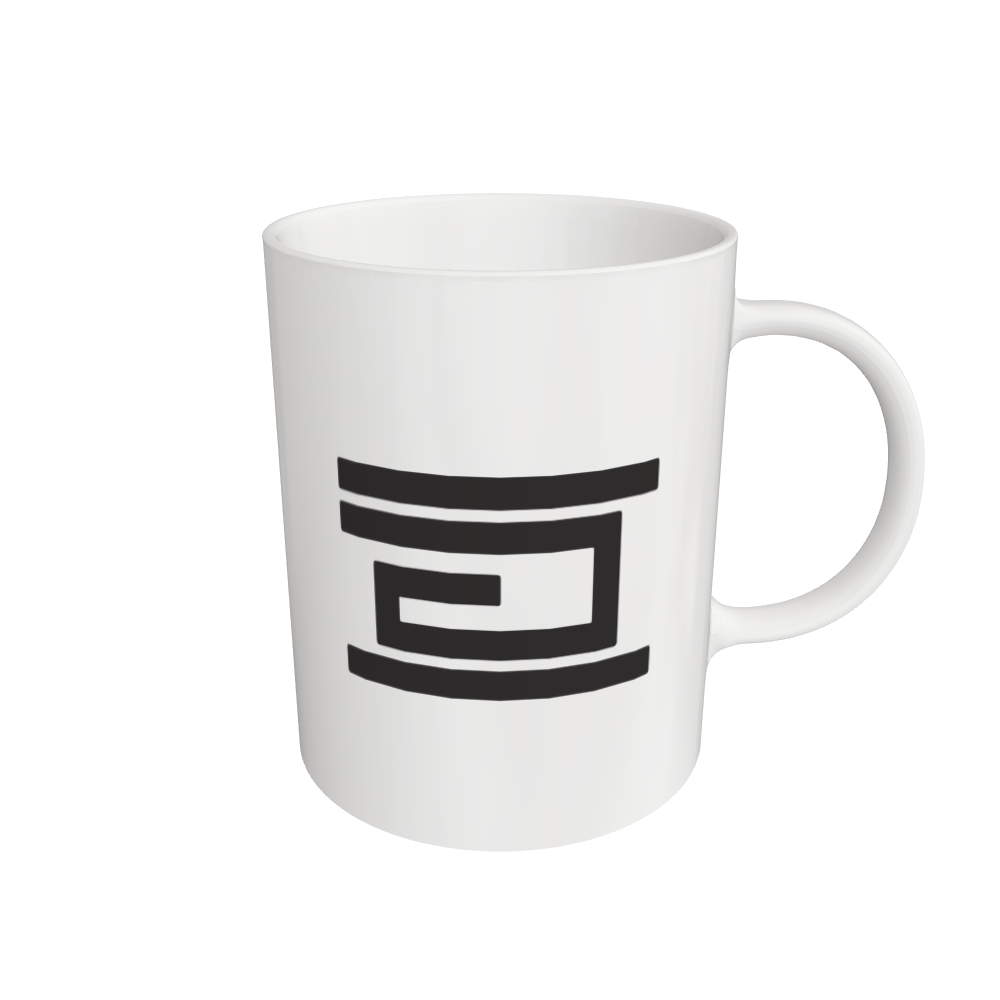 White Mug Front
