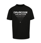 Black Printed T-shirt Front