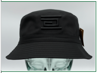 Black Logo Hats Front